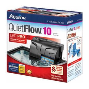 La pompa con filtro conveniente - Filtro Aqueon QuietFlow