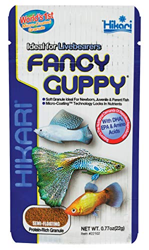 Cibo per pesci Guppy fantasia tropicale Hikari, 0,77 oz (22g)