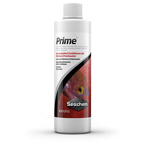 Seachem Prime Fresh and Saltwater Conditioner - Detergente chimico e disintossicante 500 ml