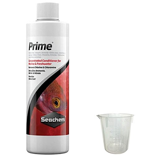Seachem Prime, confezione da 500 ml con misurino da 50 ml
