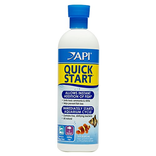 API QUICK START Bottiglia da 16 once di batteri nitrificanti per acquari d'acqua dolce e salata